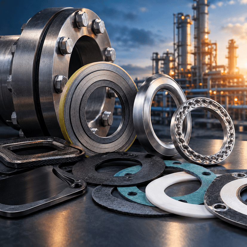گسکت چیست؟ انواع گسکت، کاربردها و نحوه انتخاب گسکت مناسب